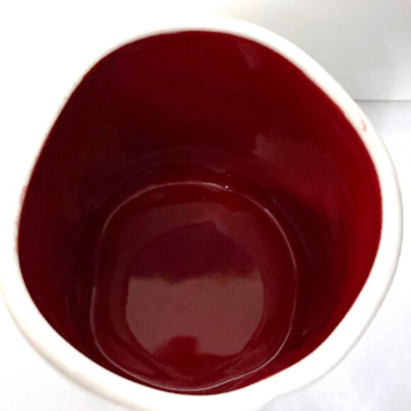 Rae Dunn TIS THE SEASON Artisan Collection Coffee Mug by Magenta White Red - Picture 7 of 8